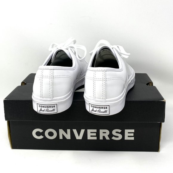 Converse JP White Leather Low Top Sneakers Casual Shoes Men's Size 11 168135C - Picture 5 of 11